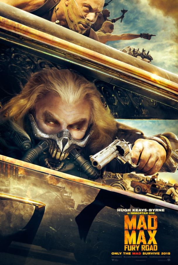 Mad Max Movie Poster Transparency