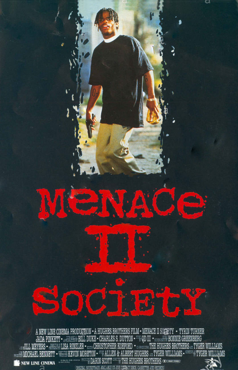 Menace to Society Movie Poster Transparency