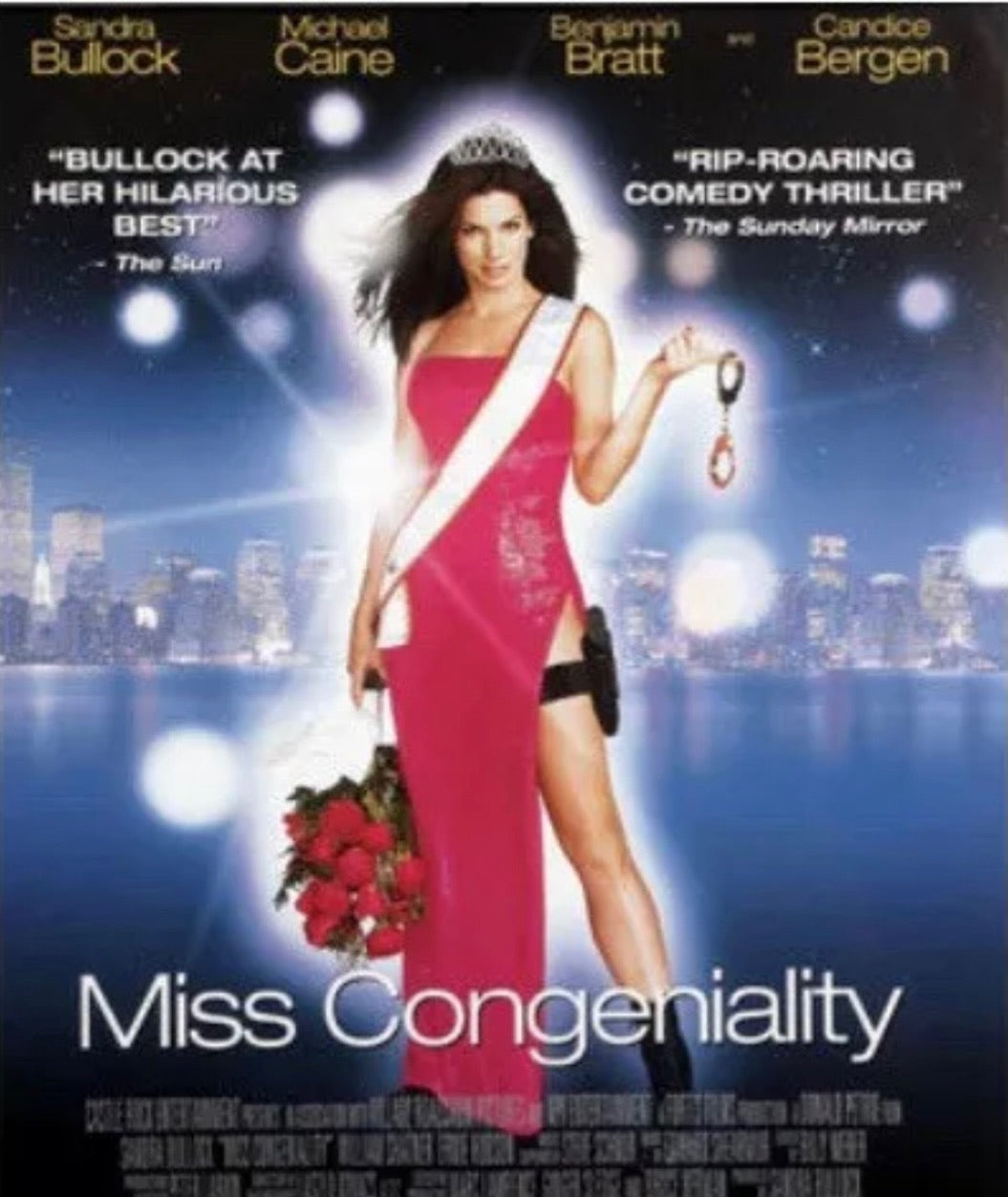 Miss Congeniality Movie Poster Transparency