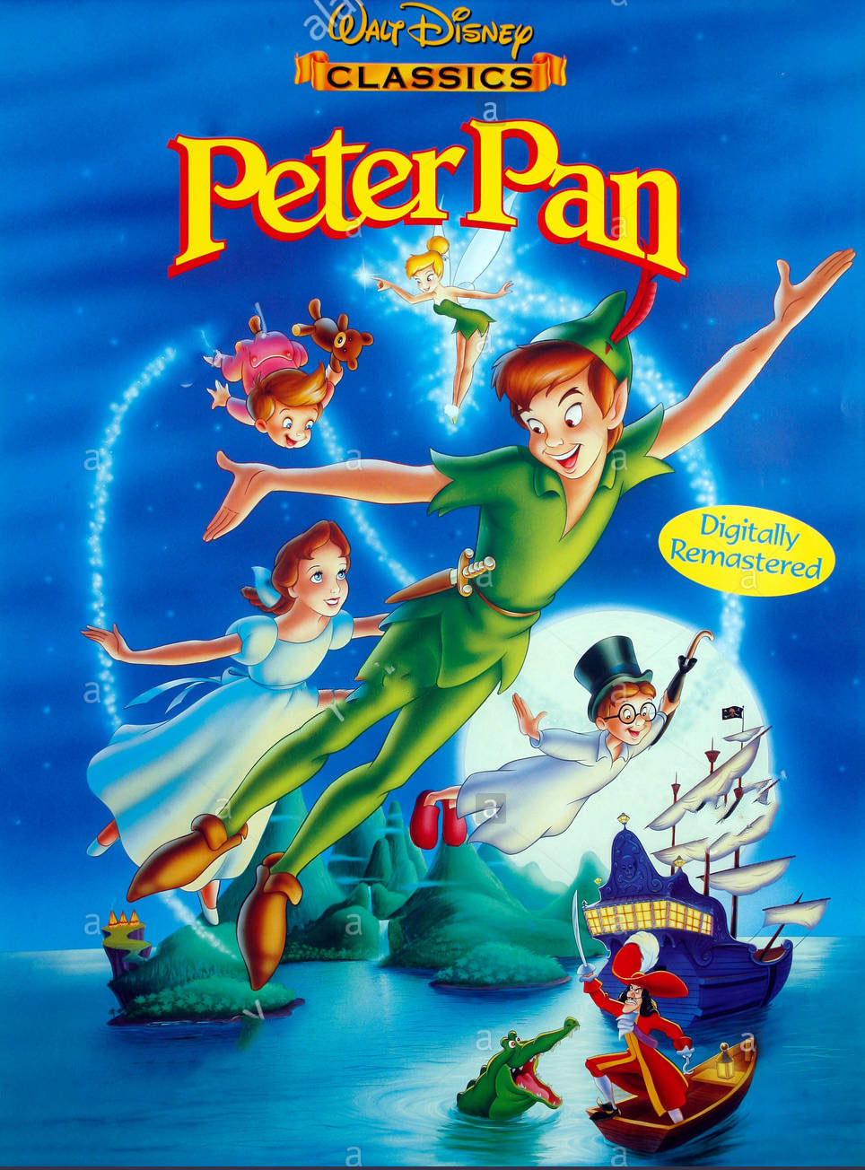 Peter Pan Movie Poster Transparency