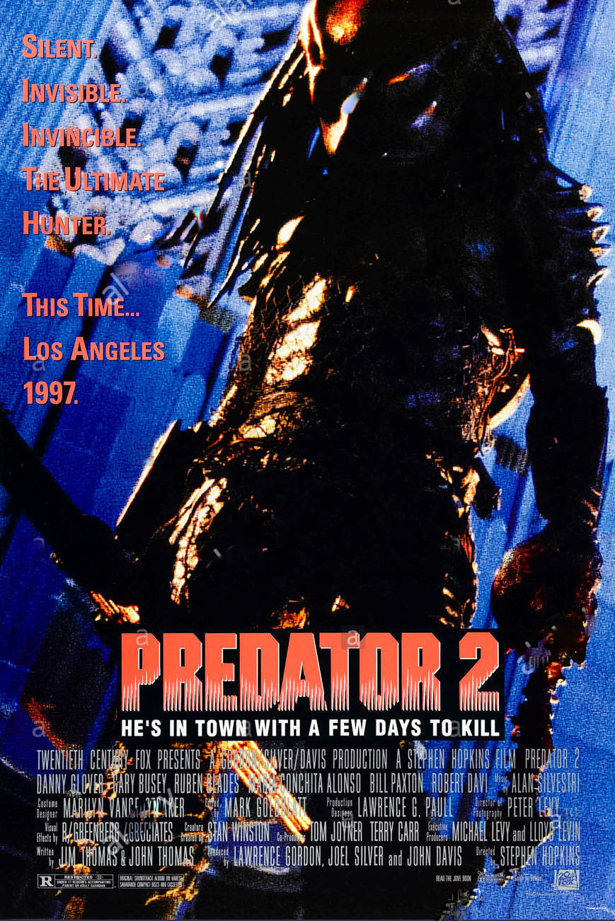 Predator Movie Poster Transparency