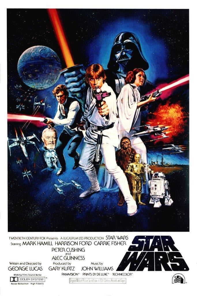 Star Wars A New Hope Cinema Lightbox Transparency