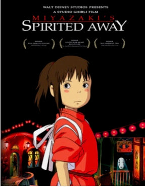 Spirited Away Movie Poster Transparency