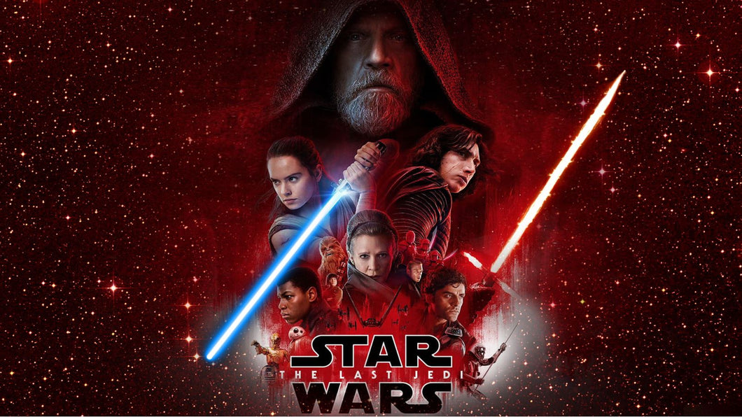 Star Wars The Last Jedi Cinema Lightbox Transparency