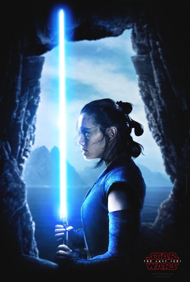 Star Wars The Last Jedi Movie Poster Transparency