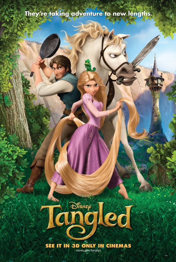 Tangled Movie Poster Transparency