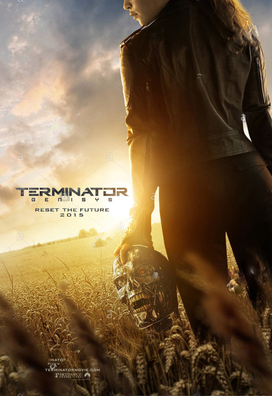 Terminator Movie Poster Transparency