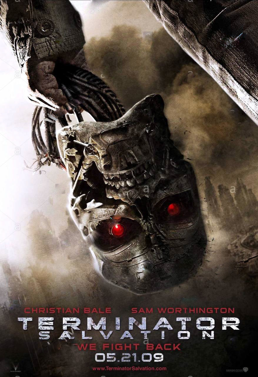 Terminator Salvation Movie Poster Transparency