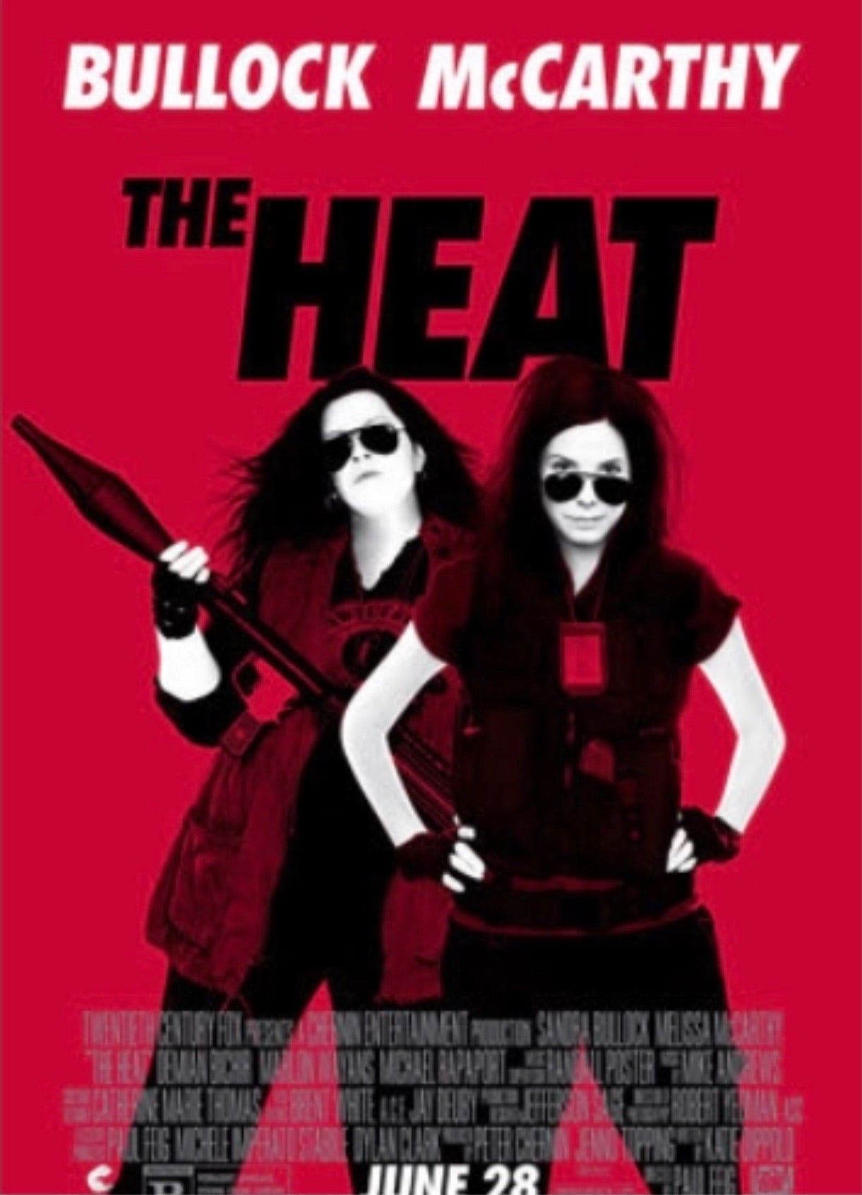 The Heat Movie Poster Transparency