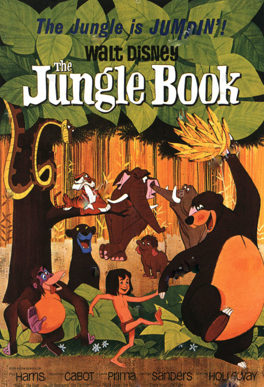 The Jungle Book Movie Poster Transparency