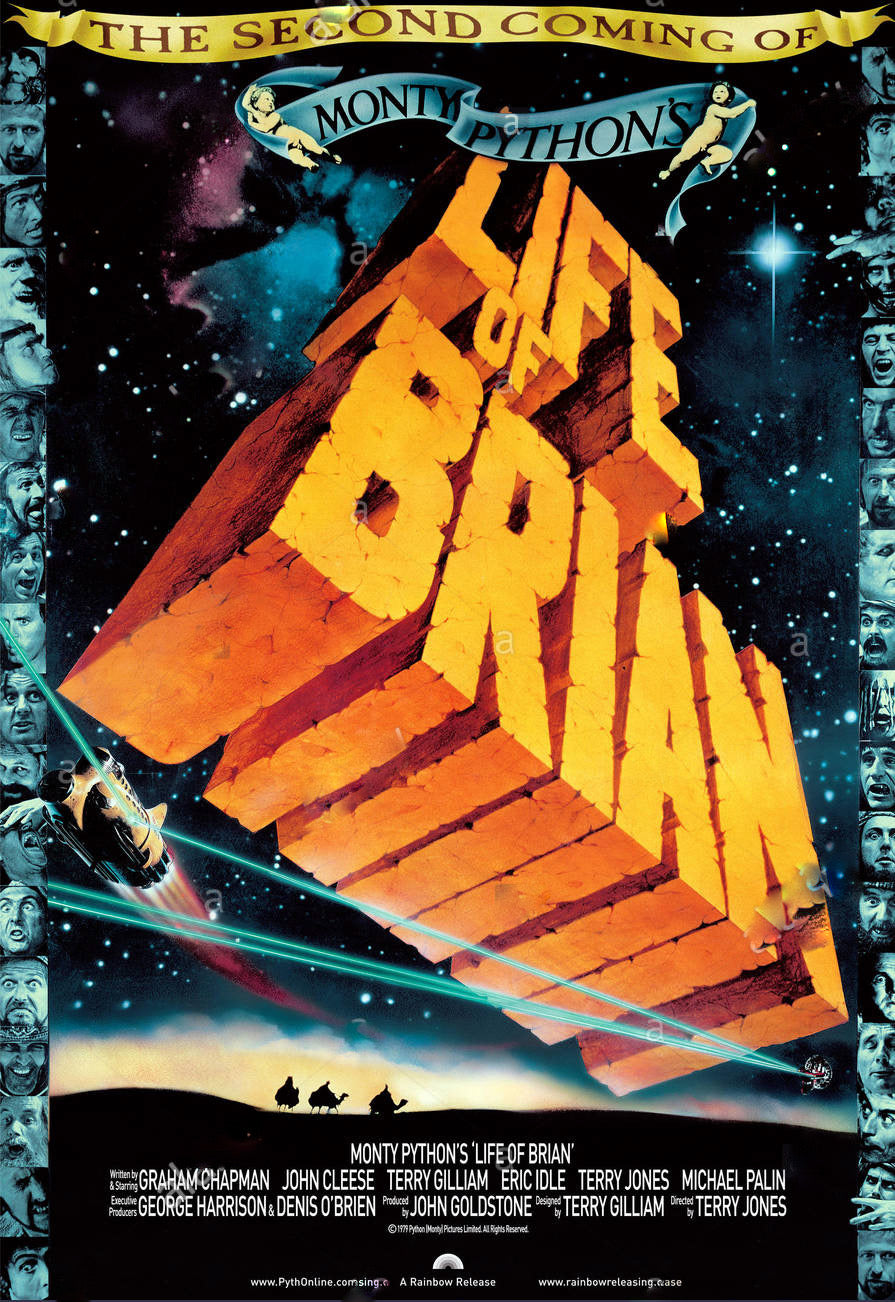 The Life of Brian Movie Poster Transparency