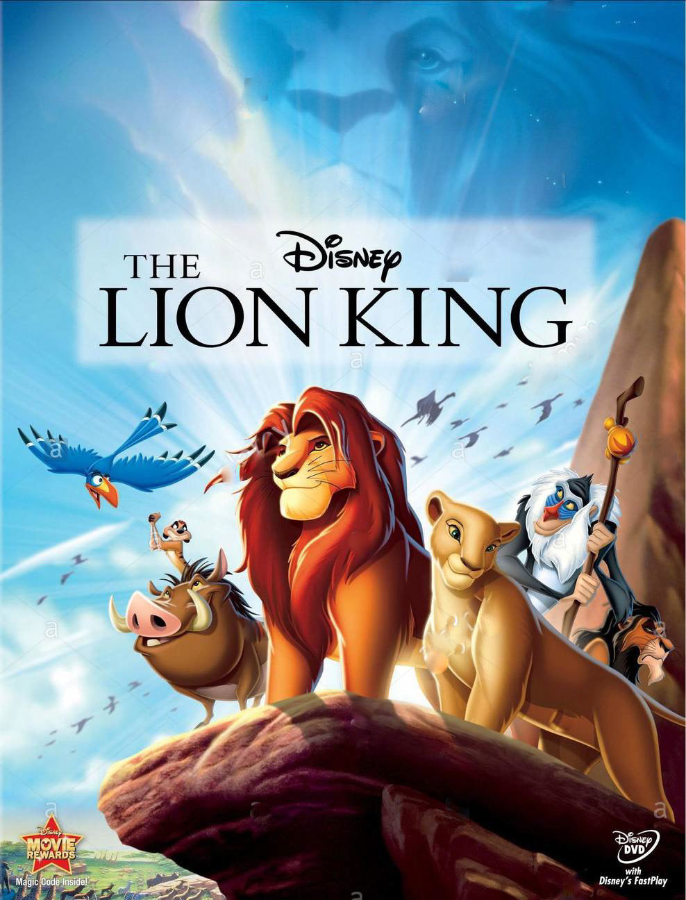 The Lion King Movie Poster Transparency