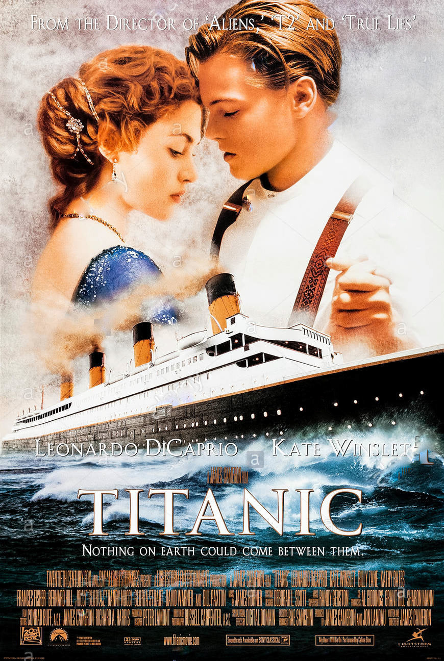 Titanic Movie Poster Transparency