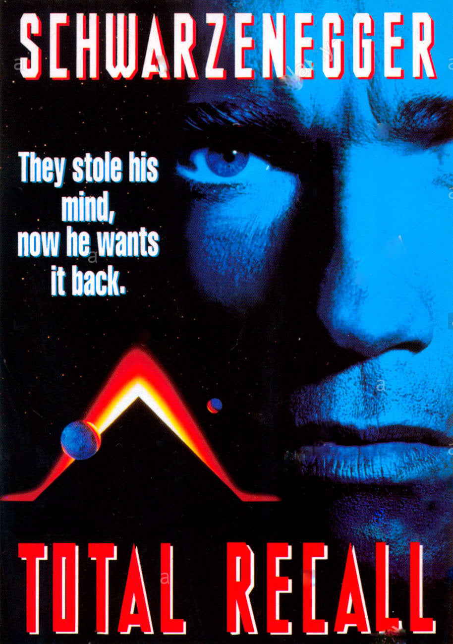 Total Recall Movie Poster Transparency