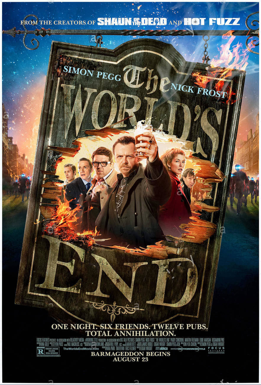 The Worlds End Movie Poster
