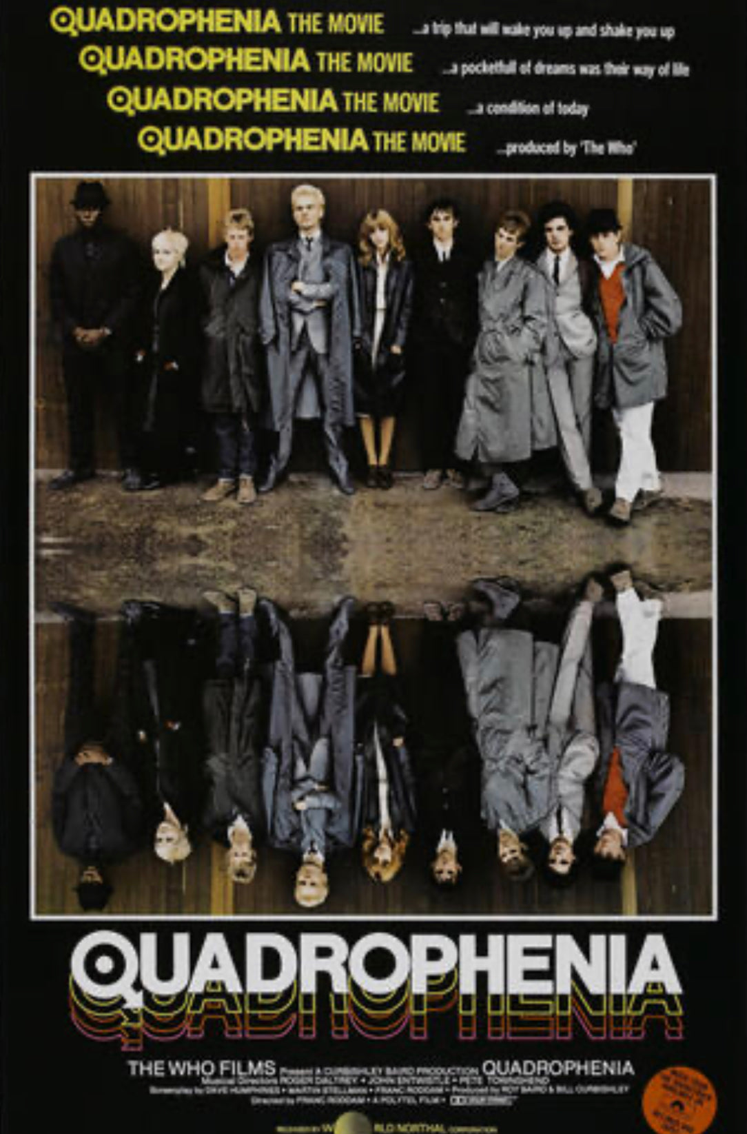 Quadrophenia movie poster transparency 