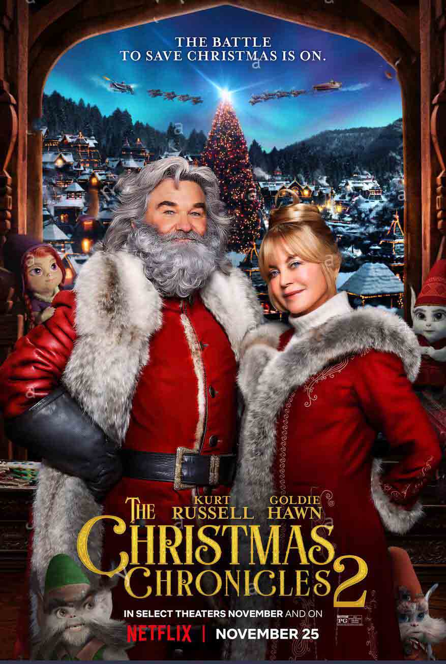 The Christmas Chronicles 2 Movie Poster Transparency